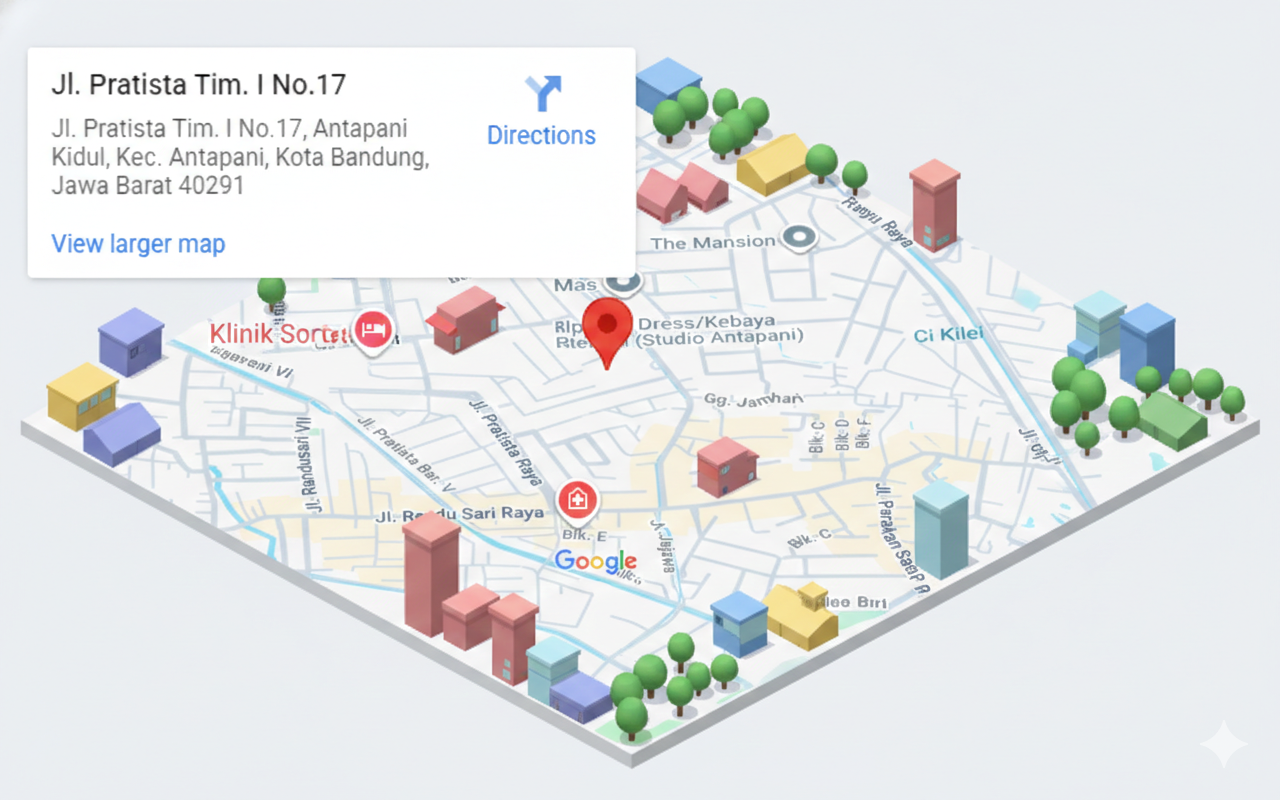 Peta lokasi JOEMEDIA86 - klik untuk buka di Google